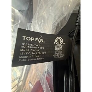 Top Fin TF Essentials Aquarium SK 55G LED Light 12W New In Box
